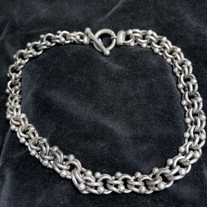 Genuine 950 Silver Necklace